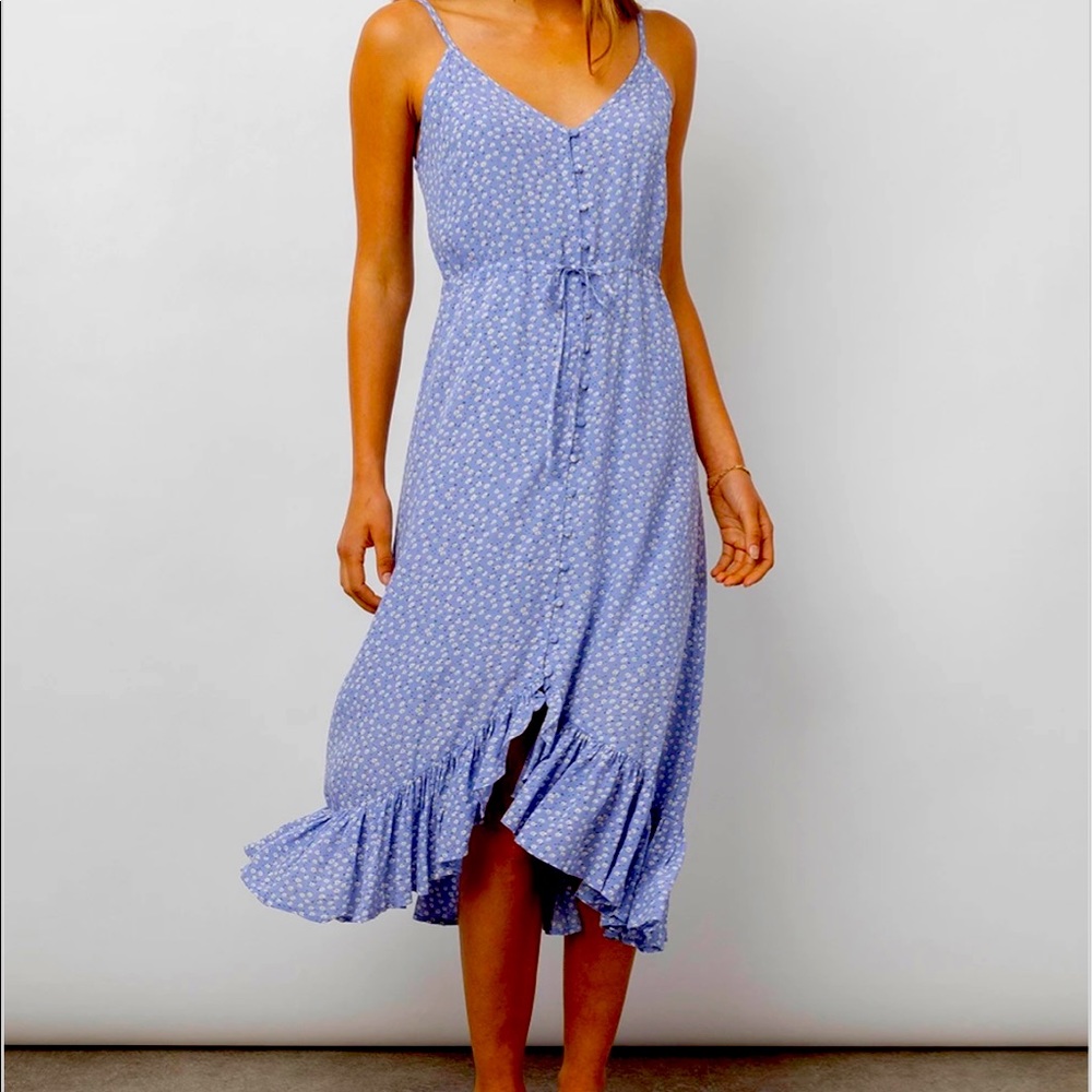 NWT Rails Frida Sky Blue Daisies Dress